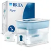 Image de BRITA Flow système de filtration d’eau Cool blue (8,2 L) avec 1 filtre MAXTRA PRO All-in-1   réduit les PFAS, le chlore et le tartre   distributeur d’eau au format XXL, compatible réfrigérateur   emba