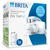 Image de BRITA système de filtration sur robinet ON TAP V (inclus x1 filtre à eau) - SATISFAIT OU REMBOURSÉ*, Blanc