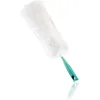 Image de Leifheit Duster XL Plumeau dépoussiérant, plumeau poussière aux fibres extra douces, accessoire ménage avec embout Click-System pour une longueur XL Turquoise 38 cm