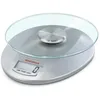 Image de Soehnle Balance de Cuisine Roma Silver, Balance Culinaire Électronique 5 kg | Précision 1 g, plateau en verre amovible compatible lave-vaisselle, écran LCD, fonction Tare, arrêt auto, balance alimentaire
