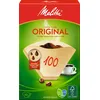 Image de Melitta 126033 filtres de papier 100/40, Couleur : Marron naturel