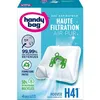 Image de Sacs Aspirateurs H41 - Hoover - 4 sacs + 1 filtre sortie d'air à découper