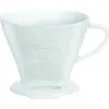 Image de Melitta Porte Filtre à Café en Porcelaine, Pour Over, Blanc, 1x4