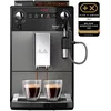 Image de Melitta Avanza Grise, Machine à Café à Grain avec Broyeur et Système d'Extraction des Arômes, Silencieuse, Fonction Easy Cappuccinatore, Mode 1 à 2 Tasses, Automatique, F270-100, 1450W