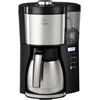Image de Melitta Cafetière à filtre Look V Therm Timer Noire, avec Carafe thermique et fonction minuterie, Réservoir d'eau amovible et programme de détartrage, capacité 10-15 tasses, modèle 1025-18