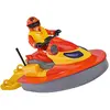 Image de Simba 109251048   Sam le pompier Juno Jet Ski, avec figurine Elvis, assise à rabat, flotte sur l'eau, pour les enfants à partir de 3 ans