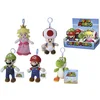 Image de Simba Super Mario Luigi, Toad, Yoshi ou Peach Porte-clés en Peluche 12,5 cm
