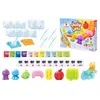 Image de Simba - Jelly Gelz Lifestyle Deluxe - Kit pour Créer des Figurines en Gel - Temps de Repos 60 Min - 7 Modèles Classiques + 2 Extra Grands - 106322726