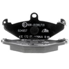 Image de ATE Plaquettes de frein X4 pour RENAULT: Espace, R21, Safrane, Laguna (Ref: 13.0460-4957.2)