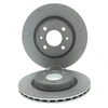 Image de ATE Disques de frein pour RENAULT: Kangoo, Clio, R19, Twingo, Mégane Classic, Mégane, Thalia, Mégane Scénic & DACIA: Logan (Ref: 24.0121-0106.1)