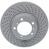 Image de ATE 24.0134-0102.1 Disque de frein Avant droit Ø330,0mm Hauteur: 69,5mm Épaisseur: 34,0mm Cercle de percage -Ø: 130,0mm perforé/ventilé de l'intérieur Compatible avec PORSCHE 911 996 911 997
