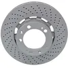 Image de ATE 24.0132-0164.2 Disque de frein Avant droit Ø322,0mm Hauteur: 72,0mm Épaisseur: 32,0mm Cercle de percage -Ø: 130,0mm disque de frein à deux pièces perforé/ventilé de l'intérieur