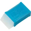 Image de Läufer 69392 Plast L-125, gomme avec gaine pratique, gomme plastique, biseautée, transparent (Lot de 2)