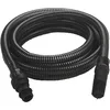 Image de Einhell Tuyau d'aspiration noir 7 mètres avec embouts en PVC