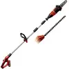 Image de Einhell 3410805 GE-HC 18 Li T Kit sans fil Elagueuse sur perche, Taille-haie avec batterie 18 V Li-Ion 88 cm