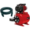 Image de Einhell Groupe de surpression GC-WW 6538 Set (650 W, Hauteur d'aspiration 8 m, Câble d alimentation 1,4 m, Interrupteur à pression) Livré avec tuyau d'aspiration 7 m