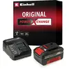 Image de Einhell 4512042 Power X-Change PXC Starter Kit 18V 4Ah Batterie pour outil et chargeur 18 V 4 Ah Li-Ion