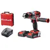 Image de Einhell Professional TP-CD 18 Li-i BL (2x2,0Ah) 2 vitesses-Perceuse-visseuse à percussion sans fil + chargeur, + 2 batteries