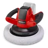 Image de Einhell Polisseuse pour carrosserie sans fil CE-CB 18/254 Li Solo Power X-Change (Livré avec deux bonnets) Livré sans Batterie ni Chargeur, Rouge/Noir