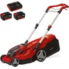 Image de Einhell Professional Tondeuse à gazon sans fil RASARRO 36/38 Power X-Change (36V, hauteur de coupe à 6 positions, Mulching, moteur sans charbon) Livré avec 2 Batteries 4,0 Ah et Chargeur Rapide