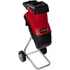 Image de Einhell Broyeur de végétaux à lames GC-KS 2540 (2 Lames Réversibles en Acier Spécial, sac de de ramassage 55L) Livré avec un sac