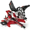 Image de Einhell Scie à onglet radiale TC-SM 2131/1 Dual (max. 1 800 W, 4 900 tour/min, système de glissière intégré, butée de pièce, dispositif de serrage, avec lame aux carbures de tungstène et laser)