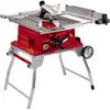Image de Einhell Scie circulaire sur table TE-CC 250UF (puissance max. 2000 W, glissière de découpe, butée parallèle et butée d’angle/transversale, repliable et portable) + aspirateur synchro 20L TC-VC 1820 SA