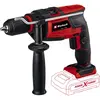 Image de Einhell Perceuse à percussion sans fil TE-ID 18 Li-i Solo Power X-Change (18V, mandrin auto-serrant de 13 mm, rotation avant/arrière, variateur électronique, vendue sans batterie ni chargeur)
