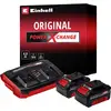 Image de Einhell Power X-Change PXC-Starter-Kit 2x 4,0Ah & Twincharger Kit 4512112 Batterie pour outil et chargeur 4 Ah Li-Ion
