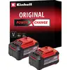 Image de Einhell 4511526 Power X-Change Akku 2x 18V 5,2Ah PXC-Twinpack Batterie pour outil 18 V 5.2 Ah Li-Ion