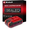 Image de Einhell Batterie étanche 4,0 Ah Sealed Power X-Change Plus (Lithium-ION, 18 V, pour Tous Les appareils Einhell Power X-Change, Protégée Contre la poussière et Les Jets d'eau)