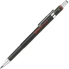 Image de rOtring 300 Porte-mine | 2,0 mm | Rechargeable avec taille-mine intégré au capuchon | Noir | Lot de 12
