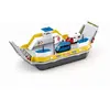 Image de SIKU 1750 - Ferry, Métal,Plastique, Jaune/Gris, Inclus 2 Voitures-Jouets, Rampe Mobile