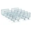Image de siku 2464, Assortiment de Barrières, 1:32, Métal, Argent, 10 pièces