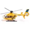 Image de SIKU 2539, Rescue Lift Schauber, 1:55, Métal,Plastique, Jaune, Rotors Mobiles