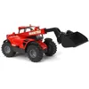 Image de siku 3067, Chariot Télescopique Manitou MLT840, 1:32, Métal/Plastique, Rouge, Bras De Chargement Mobile