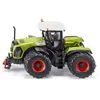 Image de siku 3271, Tracteur Claas Xerion 5000, 1:32, Métal/plastique, Vert, Direction à fusée et Attelages avant et arrière
