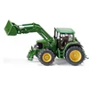 Image de SIKU 3652   Tracteur John Deere avec Chargeur Frontal, 1:32, Métal/Plastique, Vert, Chargeur Frontal Mobile, Cabine de Conduite Amovible
