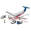 Image de SIKU 5406 Pilatus PC-12 Flying Doctors, 1:400, avec 3 véhicules supplémentaires, Portes ouvrables, hélice Mobile, Train d'atterrissage Pliable, Plastique, Multicolore, Avion de Sauvetage