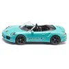Image de SIKU 1117 Porsche 911 Turbo S Cabriolet Voiture Miniature décapotable, carrosserie en métal, Turquoise, modèle de Voiture de Sport pour Enfants et collectionneurs