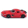 Image de SIKU 1119 Mercedes-Benz SLS AMG Black Series avec Portes Papillon ouvrables, carrosserie en métal, Rouge, Voiture de Sport Miniature pour Enfants et collectionneurs