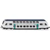Image de siku 1791001, Train à deux étages RATP France, 1:87, métal/plastique, turquoise/blanc, compatible avec d'autres jouets siku