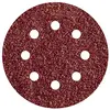 Image de wolfcraft 2070100 - Disques Agrippants Perforés - Grain 80 - Diamètre 125 mm - Lot de 25