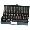Image de Wolfcraft 1386000 1386000 Jeu dembouts 31 pièces cruciforme Phillips, carré intérieur (Robertson), 6 pans BO, 6 pans intérieurs à téton, Tri-Wing, TORQ-SET®,