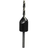 Image de wolfcraft 2498000 1 Foret D'amorçage Ø 3,2-12 Mm - Fraise Angle 45° argent