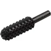 Image de wolfcraft 2531000 (L) escofina para madera, cilíndrica, punta redonda, vástago 6,35 mm PACK 1,argent