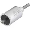 Image de wolfcraft 3894000 - Trépan Traversant Multimatériaux CT - Diamètre 43 mm - Queue 6 Pans - Avec Foret Centreur CT - Diamètre 8 mm