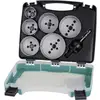 Image de Coffret trépans Electricité Wolfcraft 5423000 40 mm, 54 mm, 65 mm, 68 mm, 74 mm, 86 mm 8 pièces 1 set