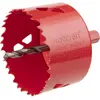 Image de wolfcraft 5475000 - Scie cloche BIM - Diamètre 74 mm - Queue 6 pans 9,50 mm - Profondeur de coupe 40 mm