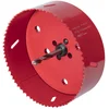 Image de wolfcraft 5497000 - Scie cloche BIM - Diamètre 121 mm - Queue 6 pans 9,50 mm - Profondeur de coupe 40 mm